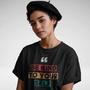Be Kind to Your Self β Motivational Unisex T-Shirt
