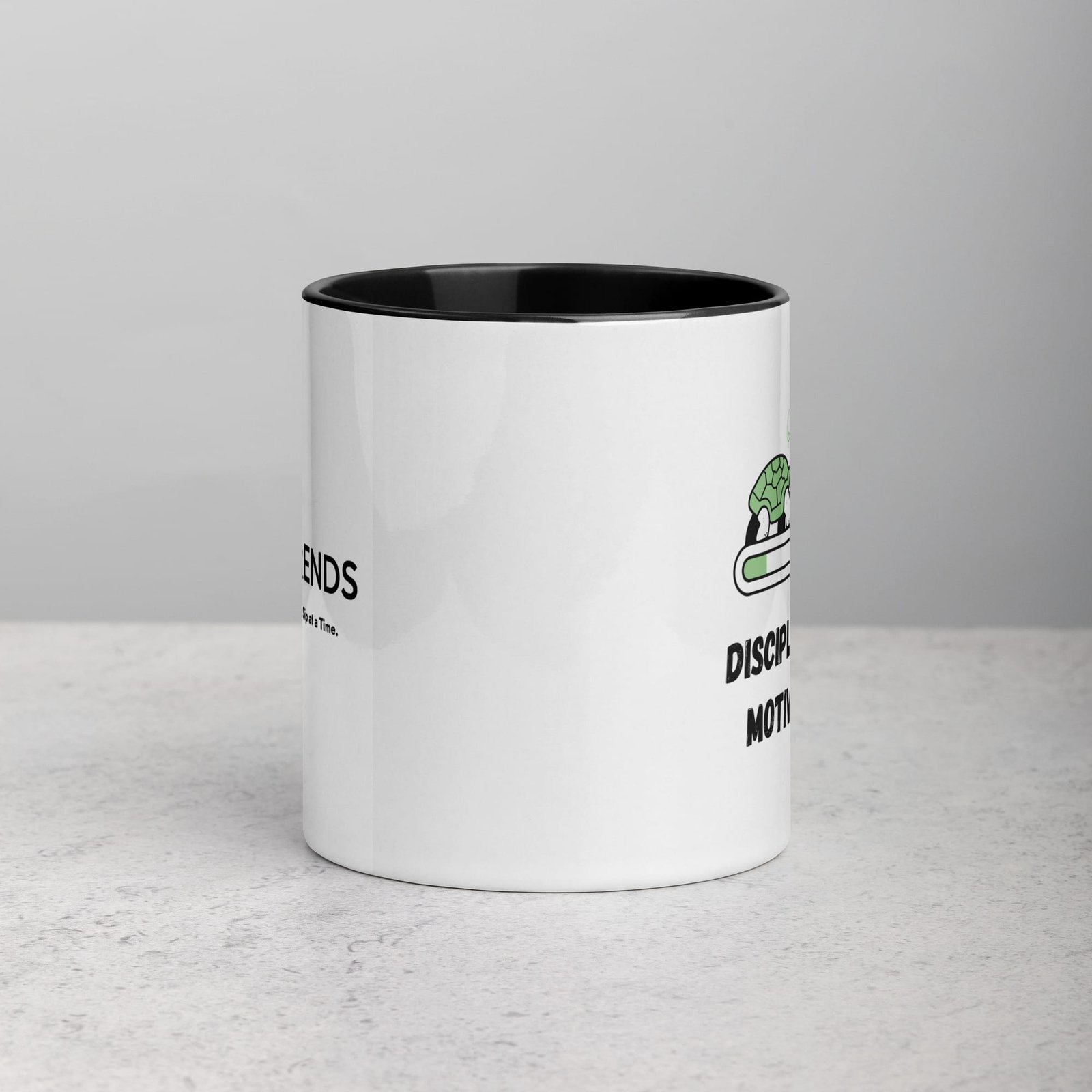 Discipline Over Motivation β Hustle Mindset Mug - Image 2