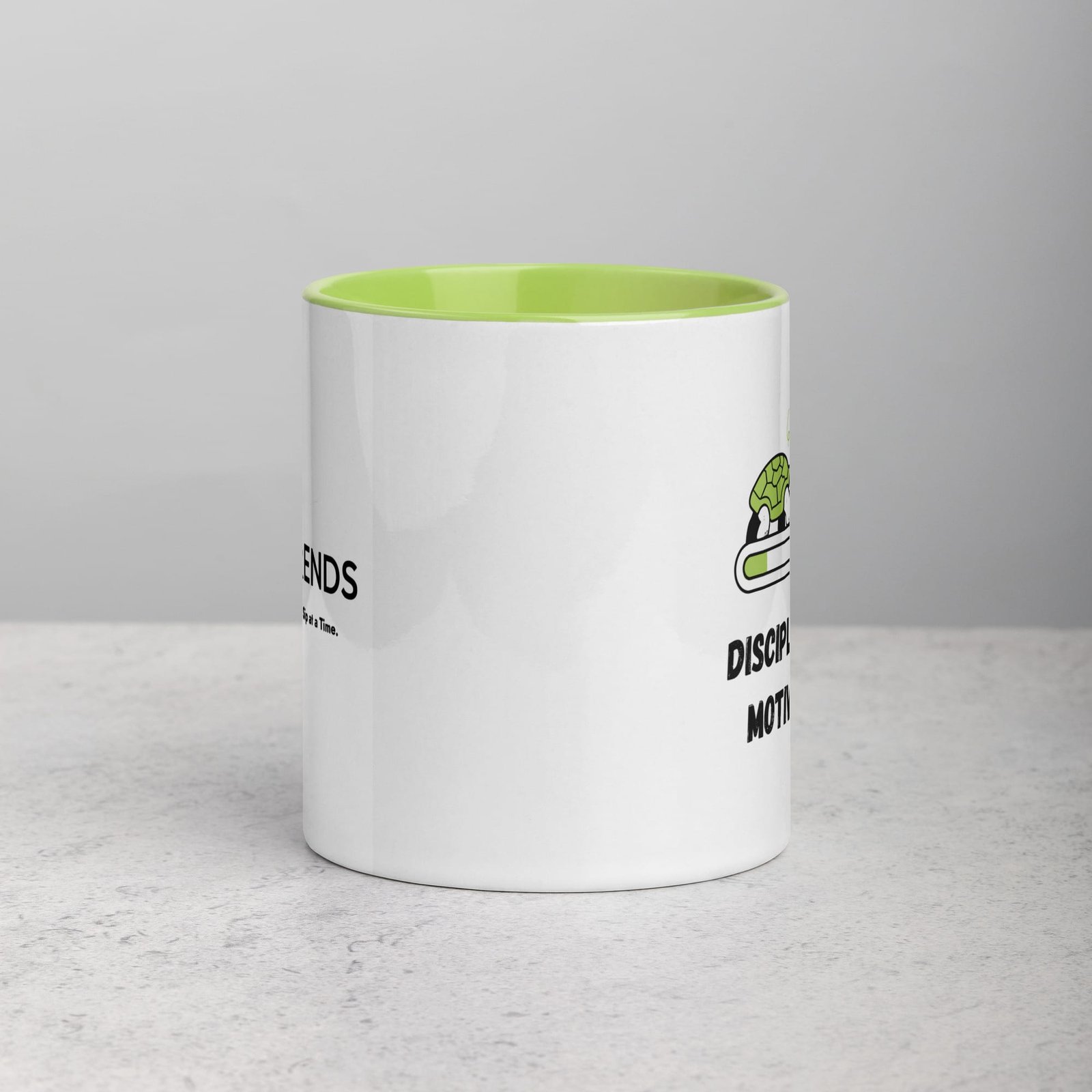 Discipline Over Motivation β Hustle Mindset Mug - Image 8